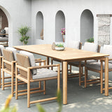 Elara Outdoor Teak Table – 2.4m
