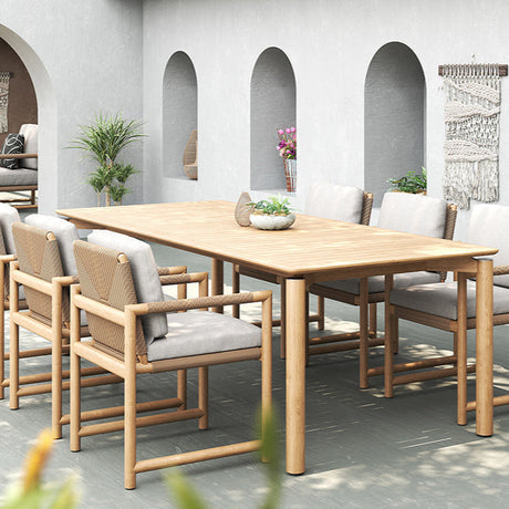 Elara Outdoor Teak Table – 2.4m