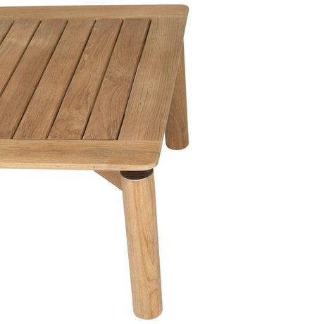 Elara Outpost Teak Coffee Side Table 1.4m