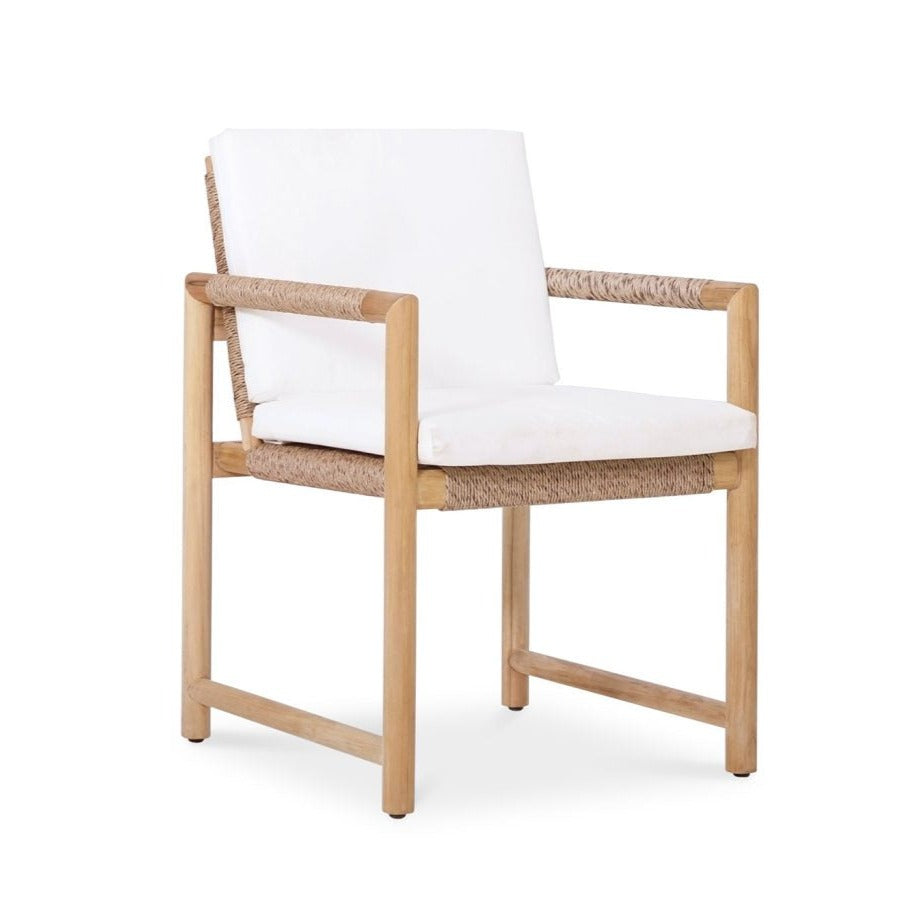 Elara Outpost Teak Dining Armchair