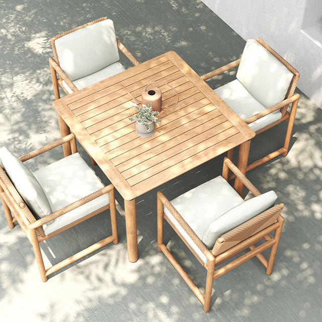Elara Outpost Teak Dining Armchair