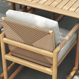 Elara Outpost Teak Dining Armchair