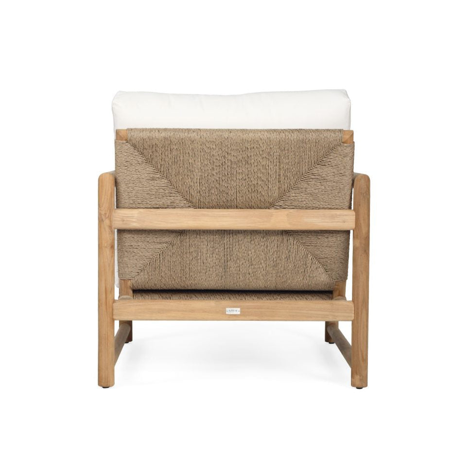 Elara Outpost Teak Sofa - 1 Seater