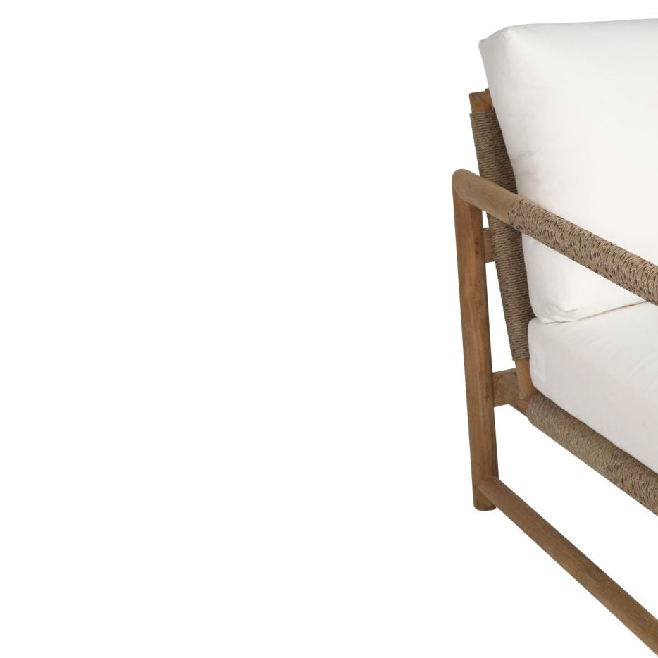 Elara Outpost Teak Sofa - 1 Seater