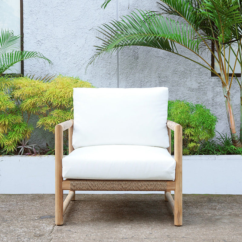 Elara Outpost Teak Sofa - 1 Seater
