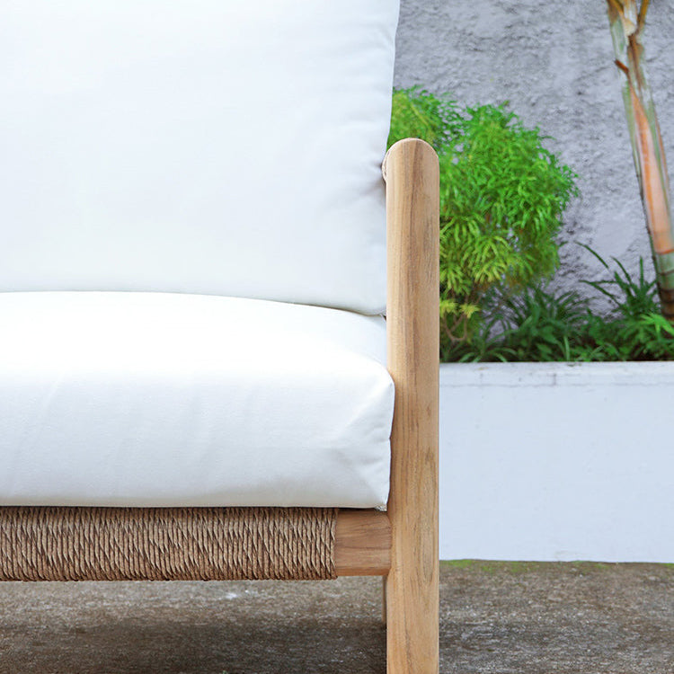 Elara Outpost Teak Sofa - 1 Seater
