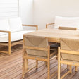 Elara Outpost Teak Sofa - 2 Seater