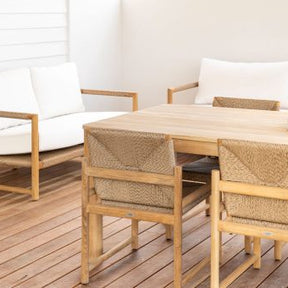 Elara Outpost Teak Sofa - 2 Seater