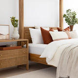 Elara Teak Four Post Bed - King - 1.94m