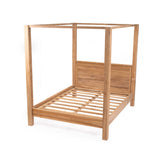 Elara Teak Four Post Bed - King - 1.94m