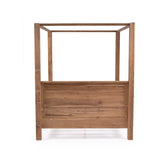 Elara Teak Four Post Bed - King - 1.94m