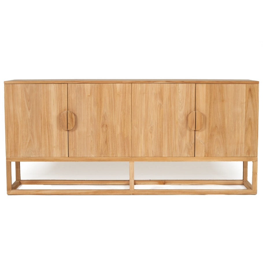 Elara Teak Sideboard – Four Door - 2m