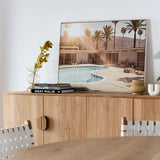Elara Teak Sideboard – Four Door - 2m