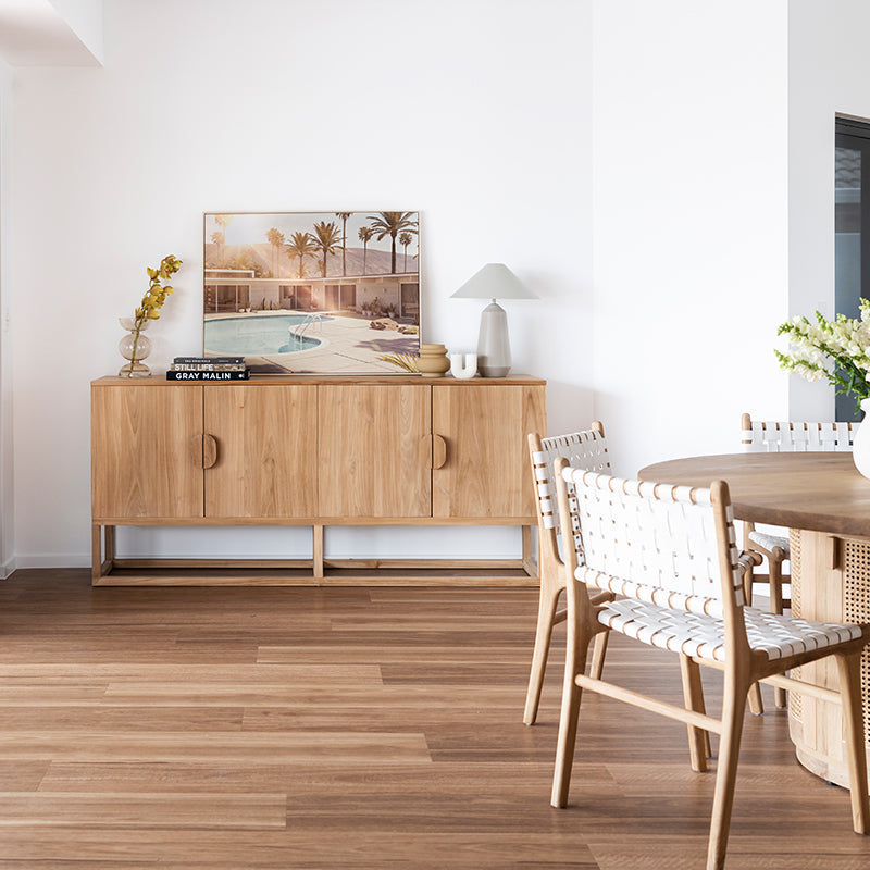 Elara Teak Sideboard – Four Door - 2m