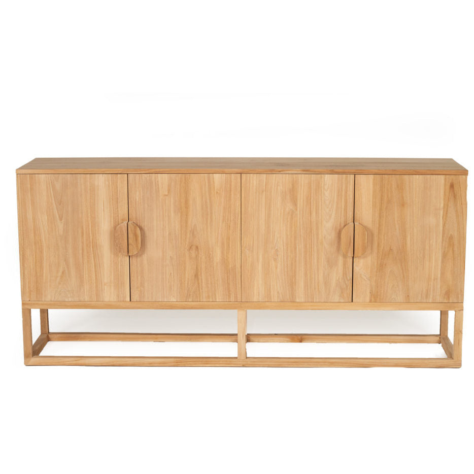 Elara Teak Sideboard – Four Door - 2m