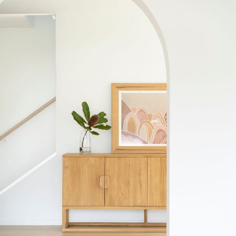 Elara Teak Sideboard – Four Door - 2m