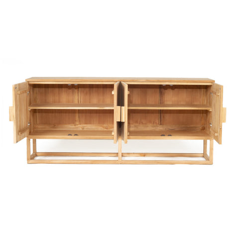 Elara Teak Sideboard – Four Door - 2m