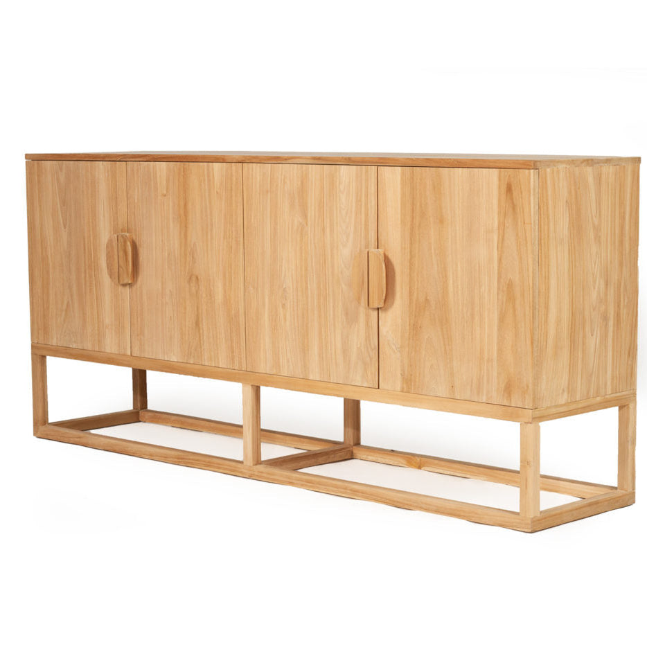 Elara Teak Sideboard – Four Door - 2m