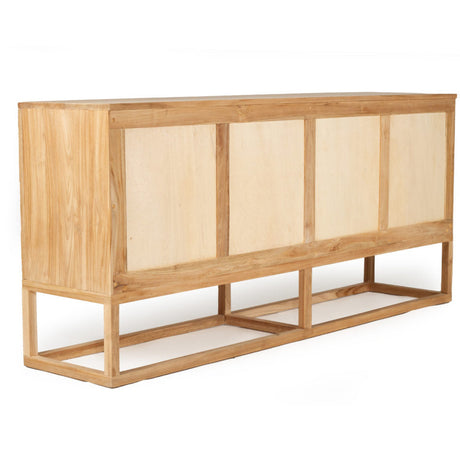 Elara Teak Sideboard – Four Door - 2m