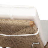 Elara Teak Sunlounger