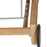 Elara Teak Sunlounger