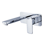 Elegant Wall Mixer With Outlet (Chrome)