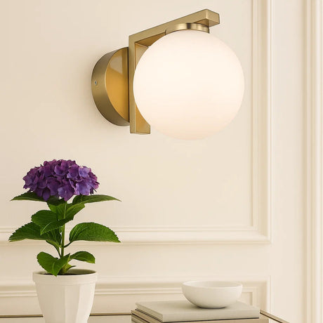 Elin Rated Wall Light Gold IP44