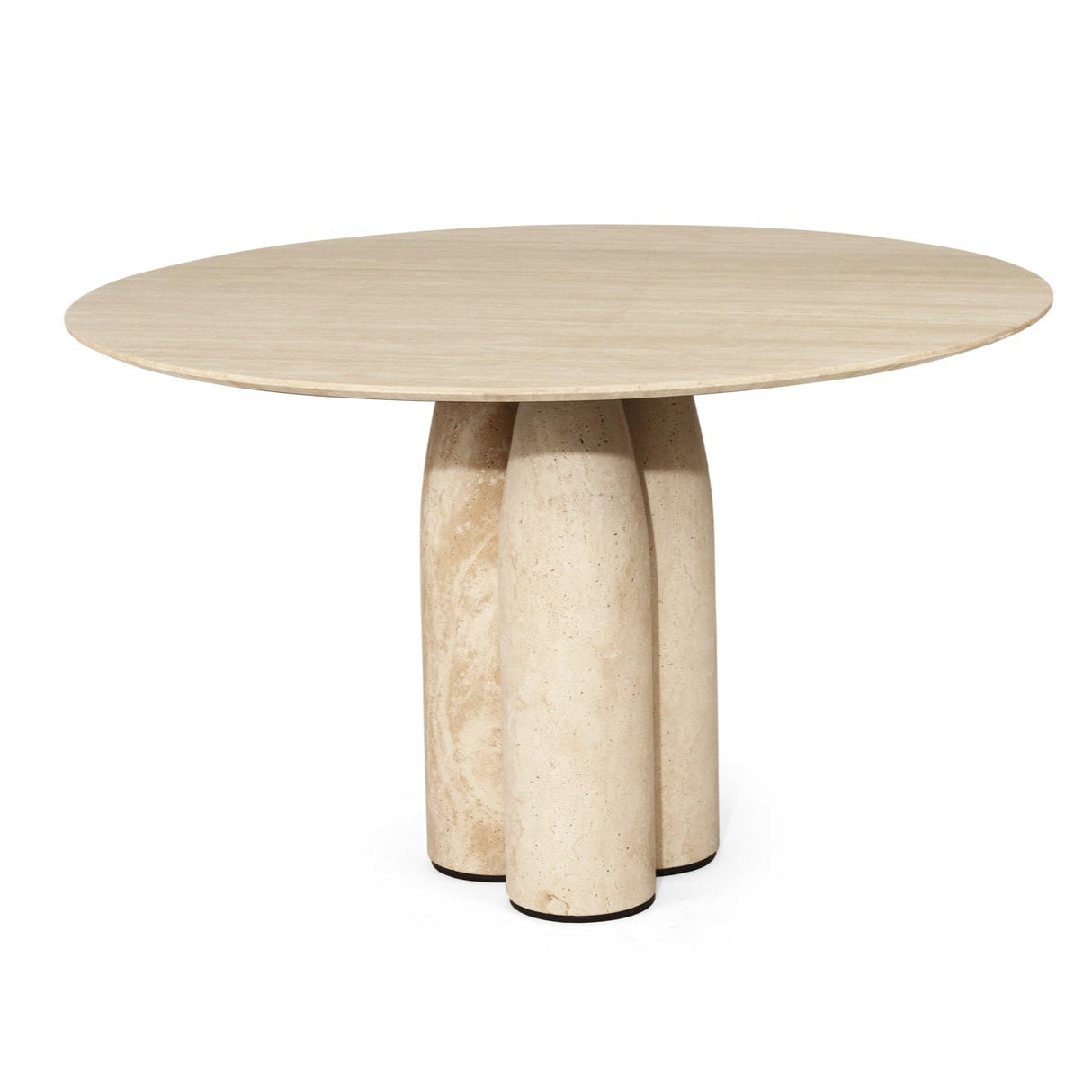 Elio Travertine Dining Table – 1.3m