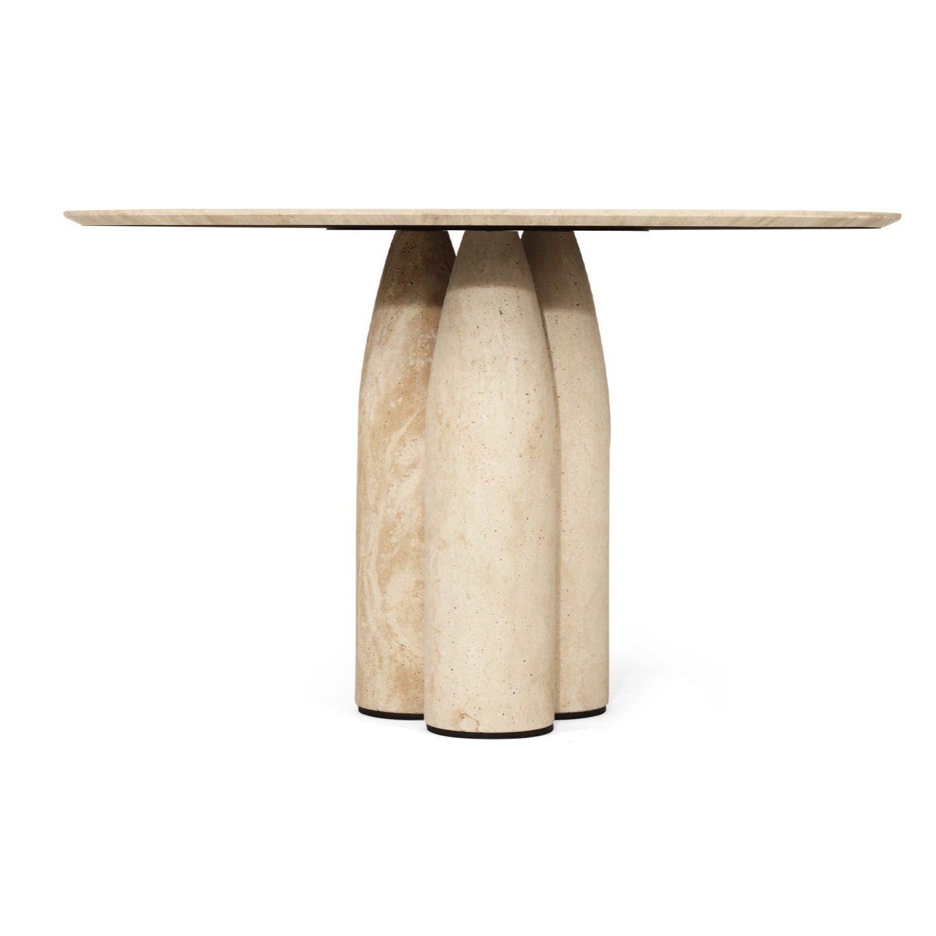Elio Travertine Dining Table – 1.3m