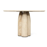 Elio Travertine Dining Table – 1.3m