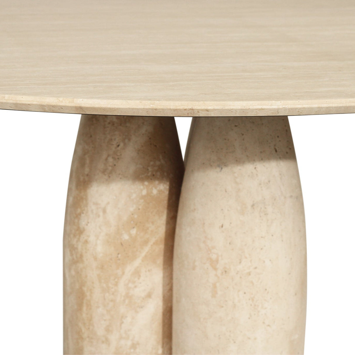 Elio Travertine Dining Table – 1.3m