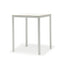Ella Outdoor Aluminium Square Bar Table with Ceramic Glass Top 90 cm in Charcoal/Taupe/White