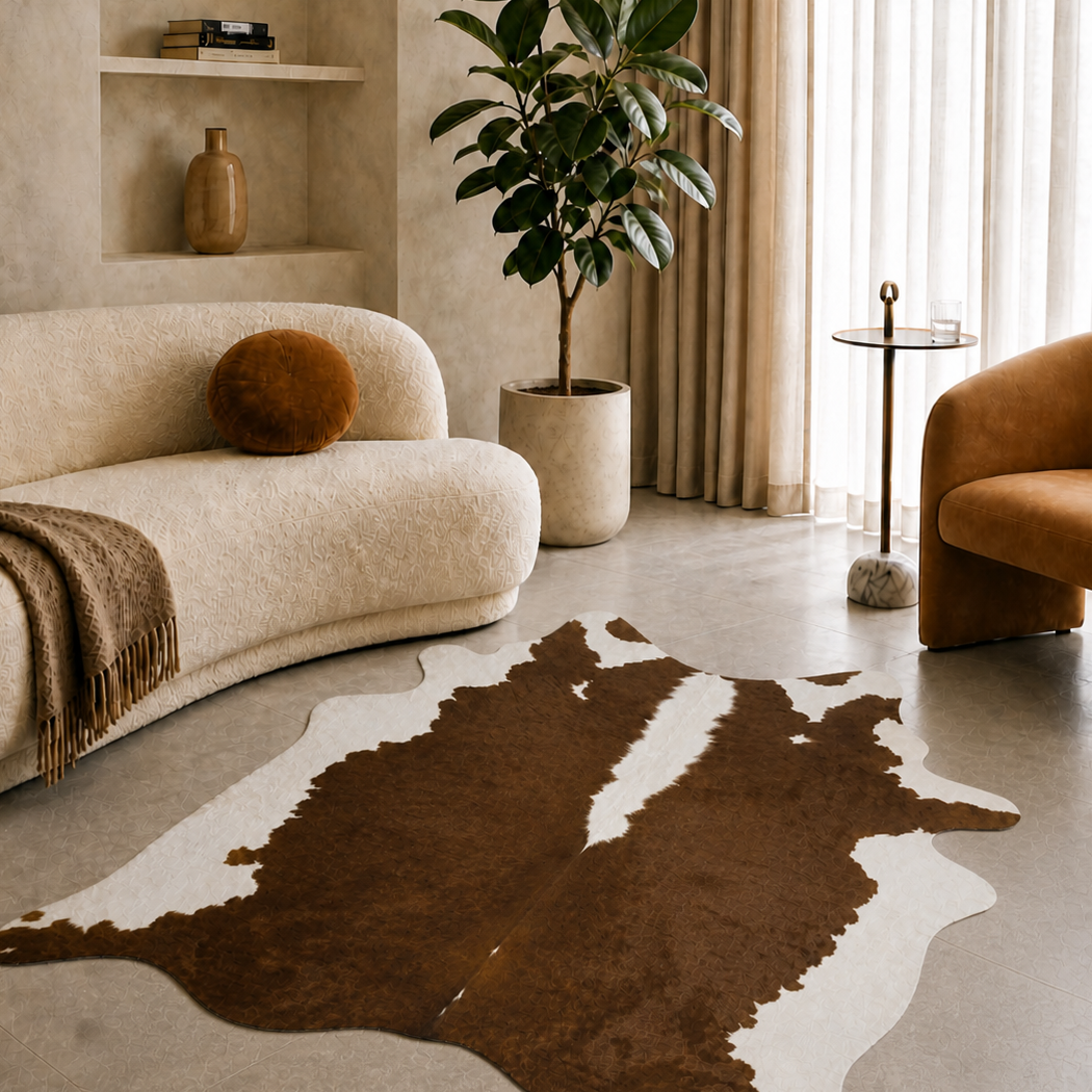 Exquisite Natural Cow Hide Hereford