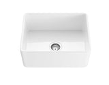 POS Chelsea Fireclay farmhouse single sink 600x451x253mm (Gloss White)