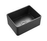 POS Chelsea Fireclay farmhouse single sink 660x451x253 (Matte Black)