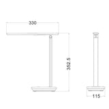 FLATMATE: D.I.Y. LED Tri-CCT Portable & Rechargeable Touch Table Lamp