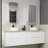 FLAUTO Wall Hung Vanity Matte White (All Sizes)