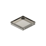316 Stainless Steel Tile Insert Grate Square 80MM