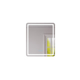 FREYA LED Rectangular Frameless Mirror (600×750mm)