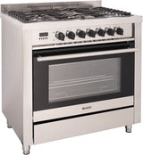 Freestanding Dual Fuel Cooker - 900mm Designer