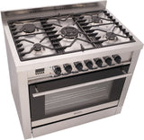 Freestanding Dual Fuel Cooker - 900mm Designer