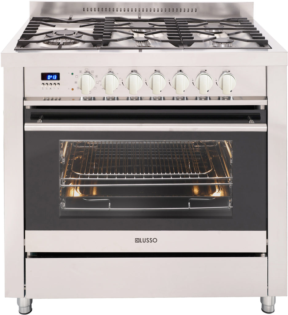 Freestanding dual Fuel Cooker - 900MM Prestige