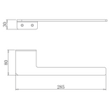 FLAT Series Towel Ring (Forest Grey)