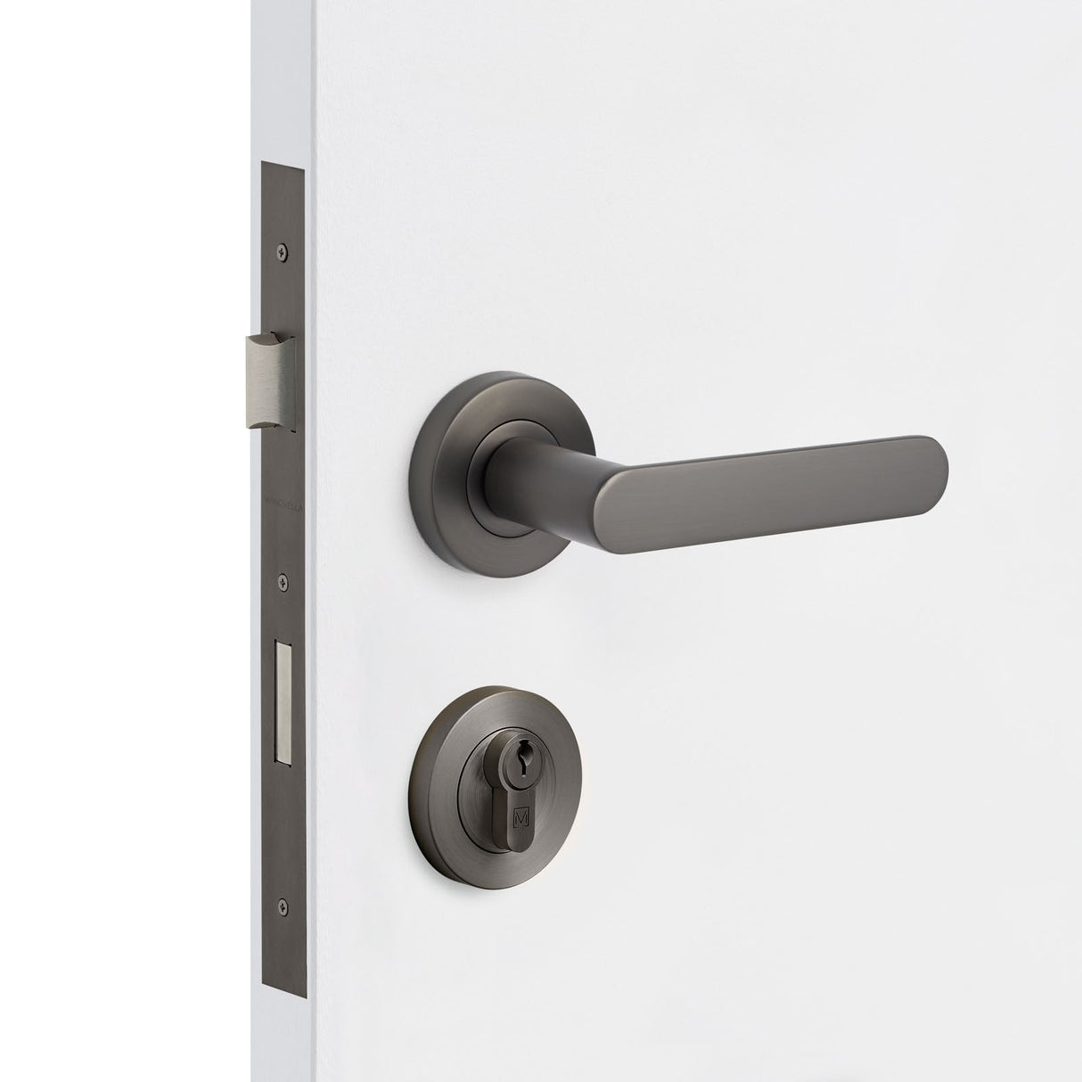 Manovella Entrance Door Kit- Fairhaven-Gunmetal