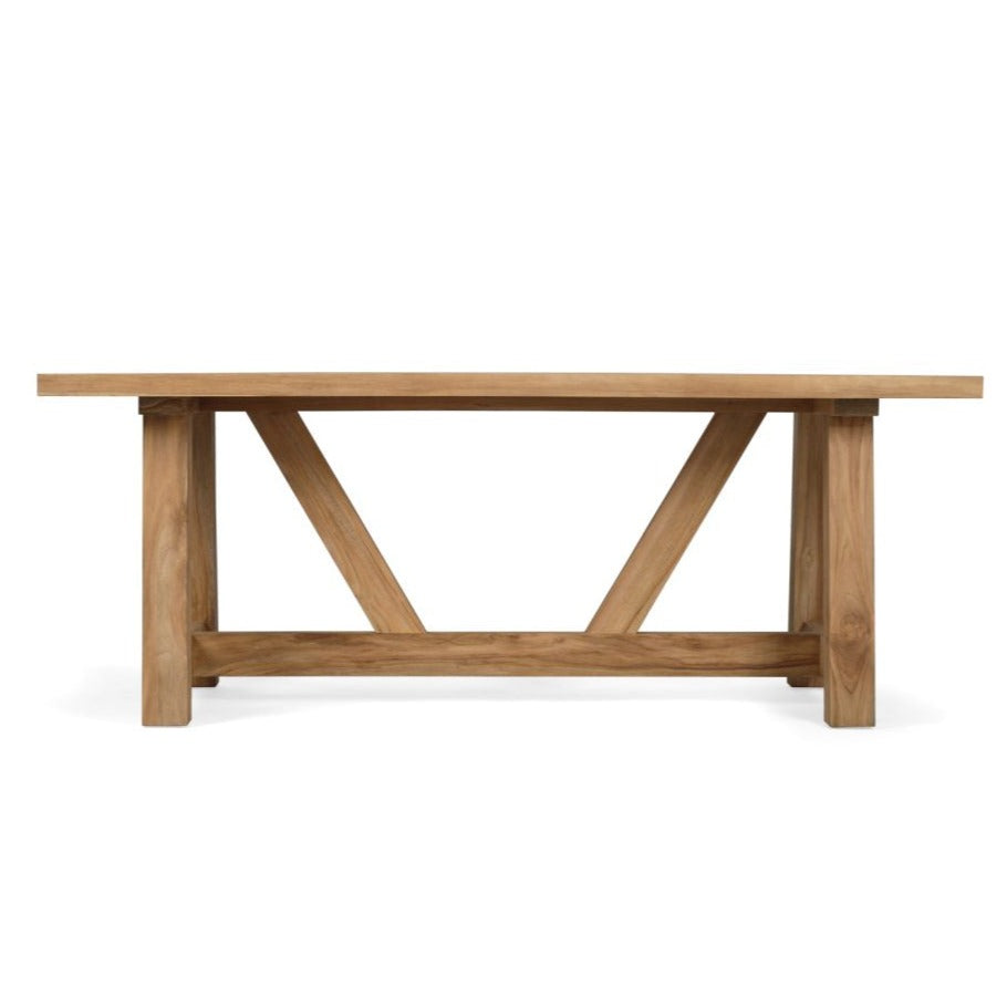 Farmstead Solid Teak Dining Table 2.5m
