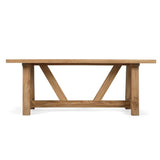 Farmstead Solid Teak Dining Table 2.5m