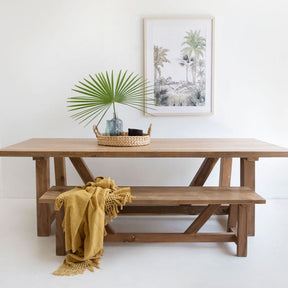 Farmstead Teak Dining Table – 3.0m