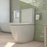 Alexander-R Rimless Nano-Glaze Toilet Suite (Gloss White)