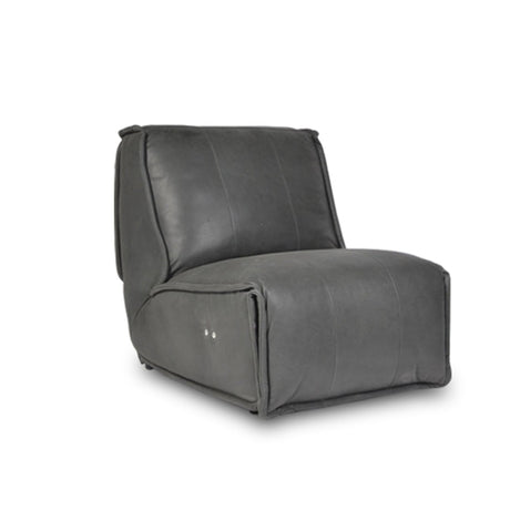 Felix Recliner Motion Timber Sofa – Charcoal