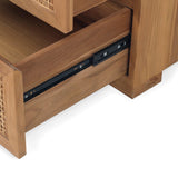 Fern Chest Of Teak Drawers – Five Drawer - 0.9m
